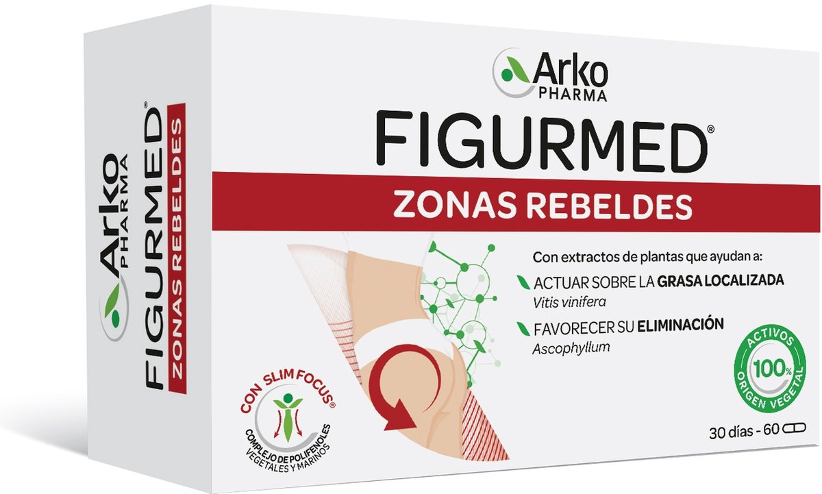 Figurmed® rebelse zones 60 capsules|Figurmed® Rebellious Zones 60 capsules|Zones rebelles Figurmed® 60 capsules