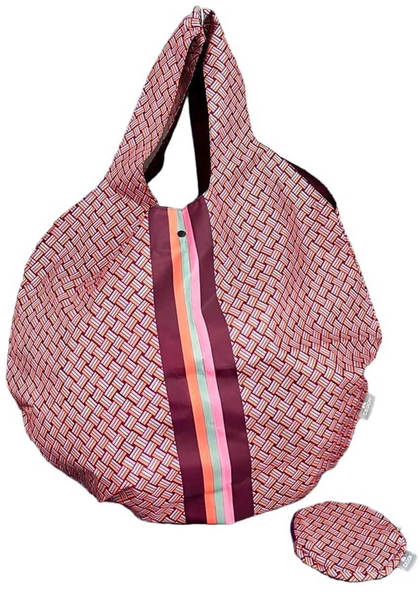 Grote Ronde Shoppertas van Duurzaam Polyester
