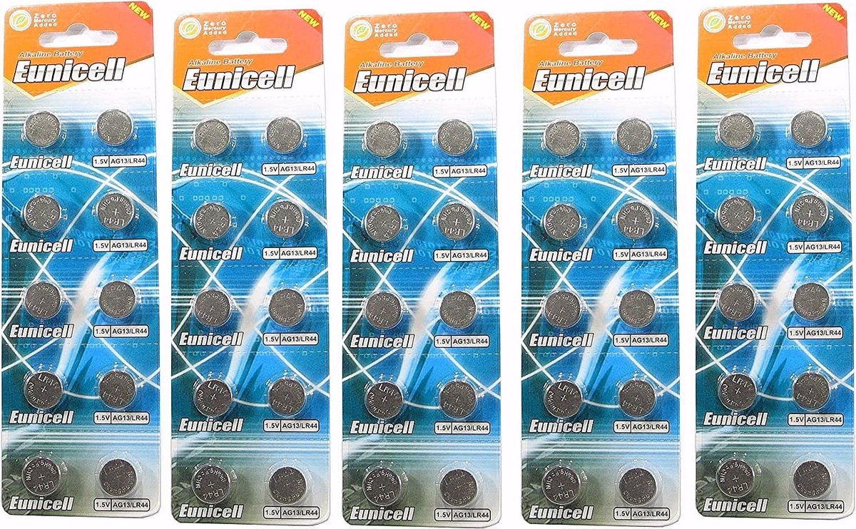 Knoopcel Batterijen - Kleine Batterijen - Apparaten Voeden - 50 Stuks Pakket - 1.5 Volt