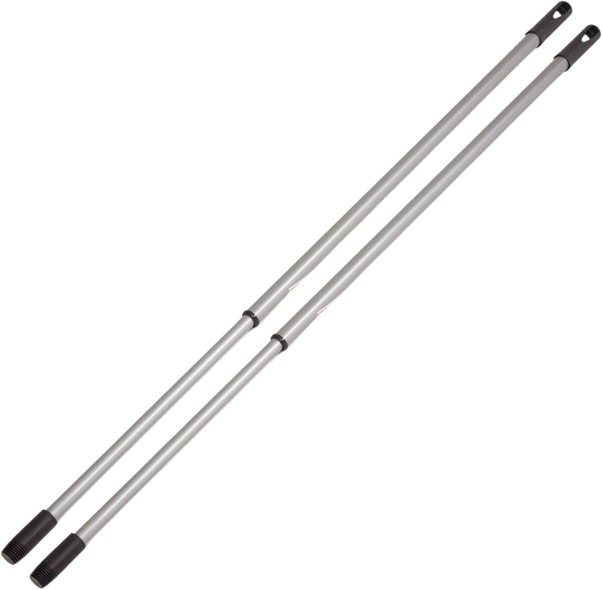Telescopische Bezemsteel - Reserve steel - Buiten schoonmaken - Verstelbare lengte - 79-130 cm - Zilver