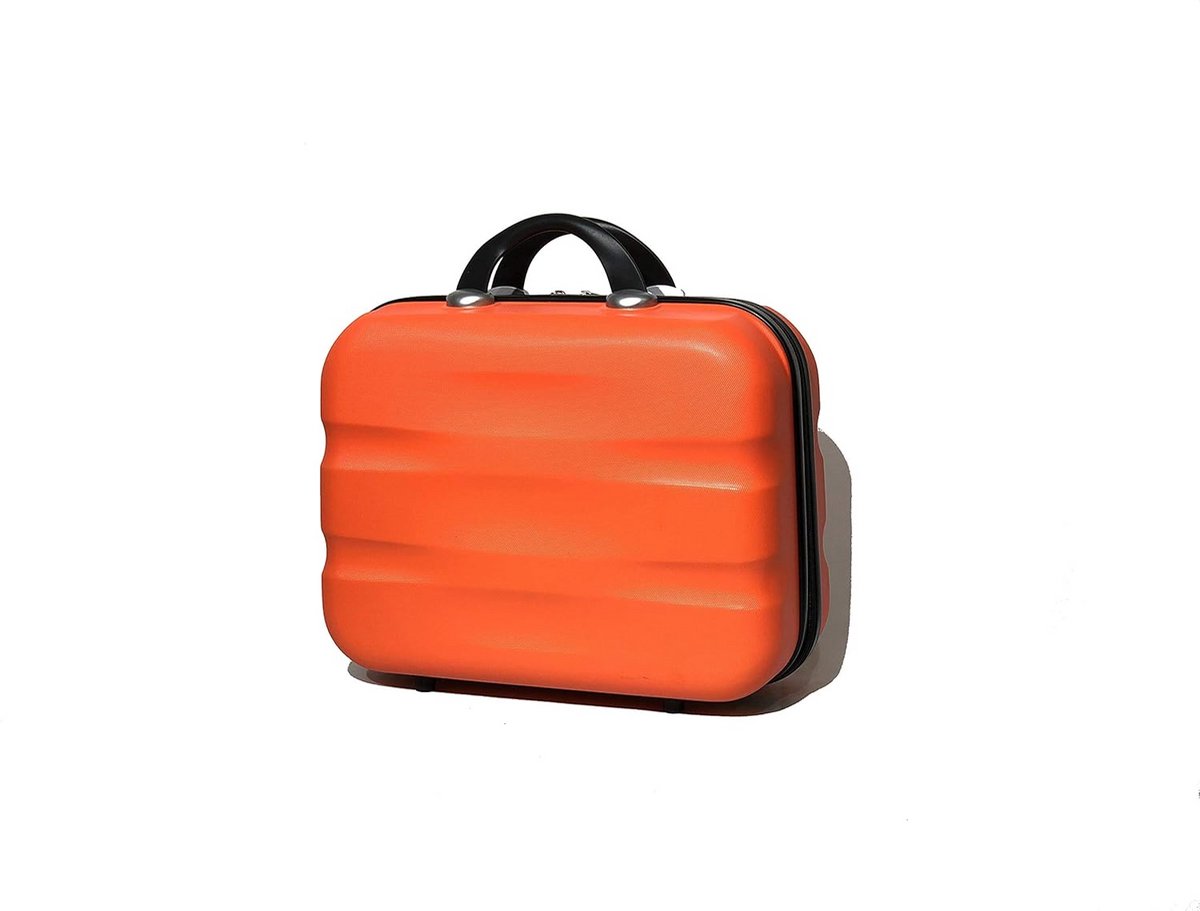 Reiskoffer - Handbagage Koffer - Veilig Reizen - Lichtgewicht Ontwerp - 17 Inch - Oranje