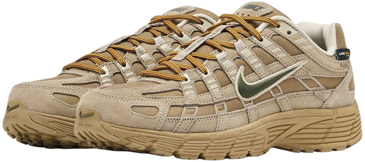 Nike P-6000 Premium Cordura Sneakers Heren Beige