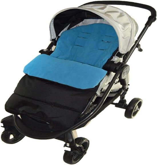 Kinderwagen Voetzak 2-in-1 - Warme Fleece Voering, Wind- en douchebestendig, Geschikt voor alle Seizoenen van Merkloos — afbeelding 2