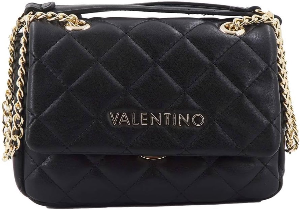 Dames Handtas - Schoudertas Crossbody - Dagelijks Gebruik - Compact Formaat - 18.5x8x13.5cm - Zwart