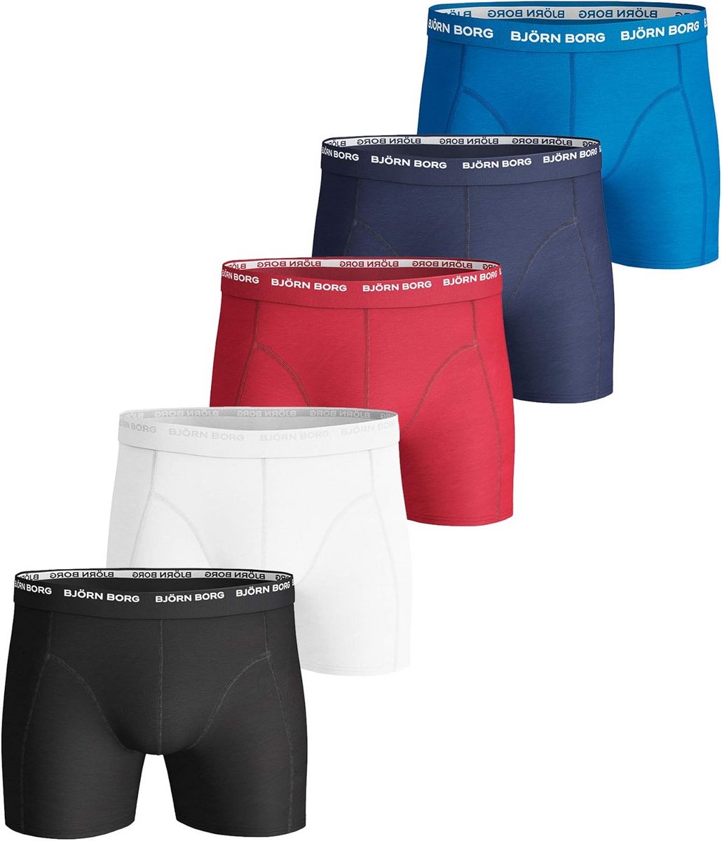 Boxershorts Heren - Ondergoed Set - Dagelijks Dragen - Zachte Katoen Stretch - Middelhoge Taille