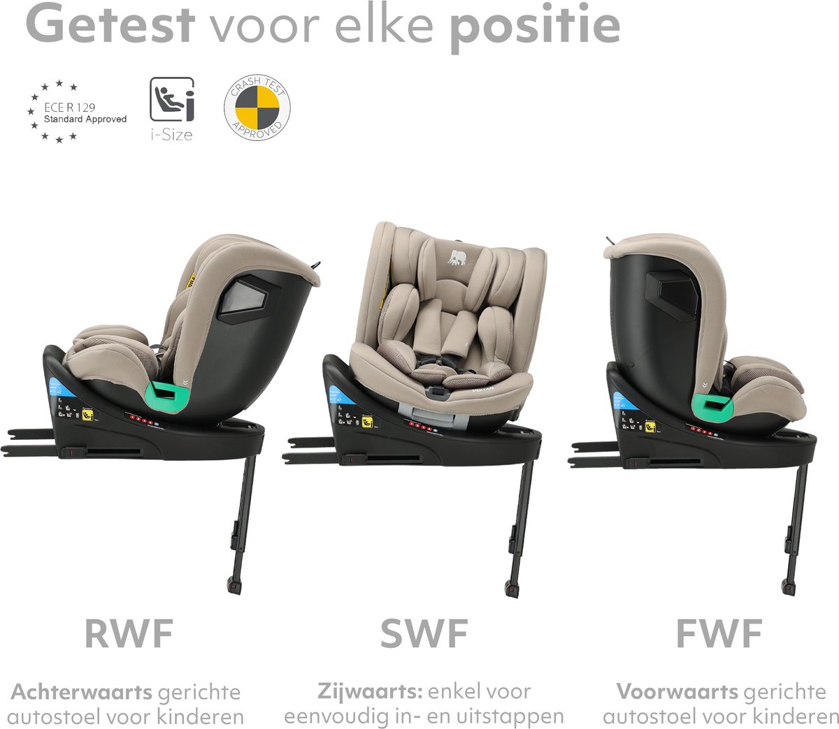 Deryan Chase Luxe - Isofix Autostoeltje thumbnail 2