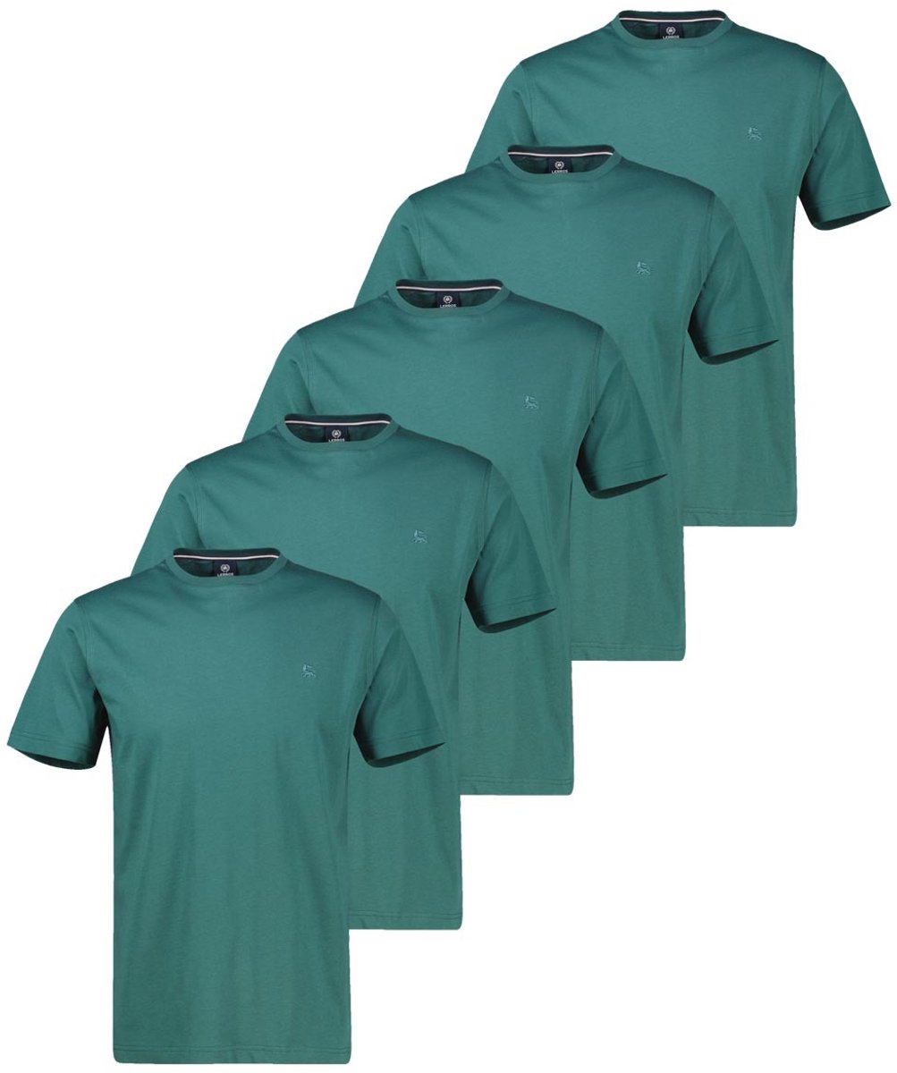 LERROS Heren t-shirt 5 pack Basic