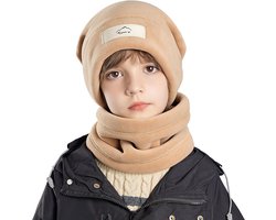 Warme winterset voor kinderen: Muts en Nekwarmer voor Jongens en Meisjes (8-15 jaar)