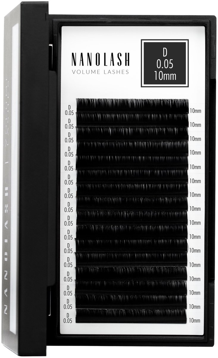 Nanolash Volume Lashes Nepwimpers - 0.05 D - 10mm