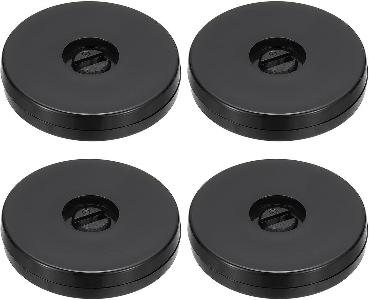 Zware roterende draaitafel 2,5 inch met stalen kogellagers - 360° rotatie voor tv, computer en monitor