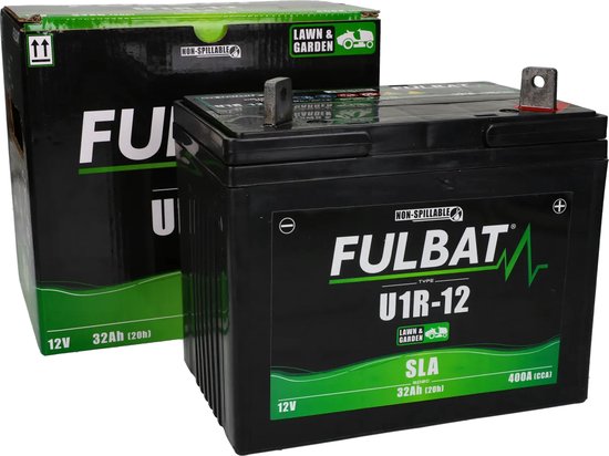 Accu Fulbat U1R-12 SLA 12V 32Ah onderhoudsvrij (o.a zitmaaiers)