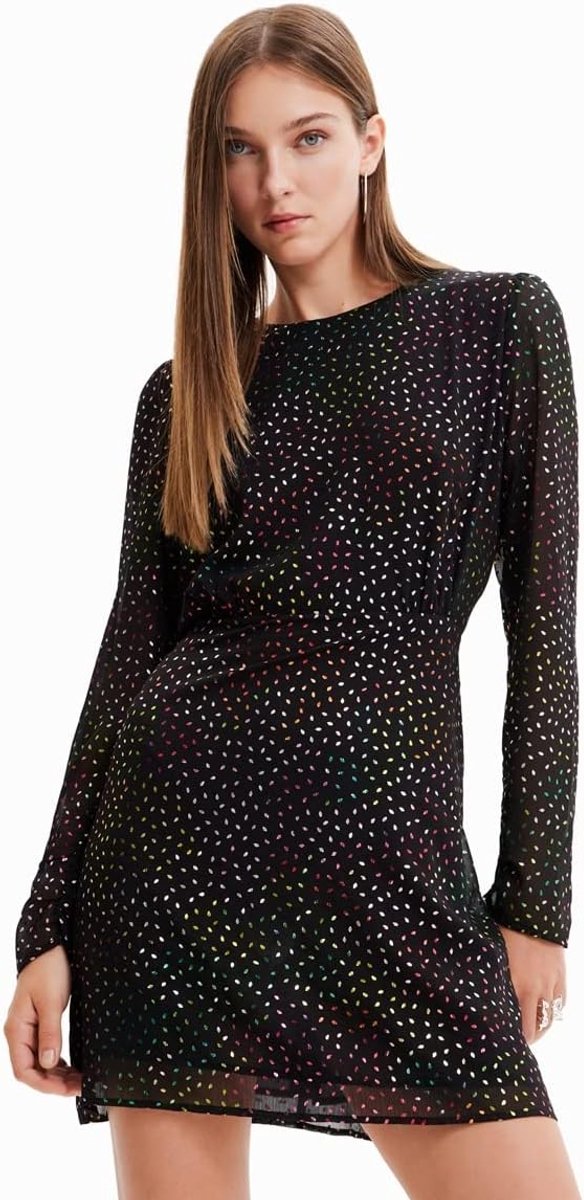 Zwart Casual Jurk voor Dames