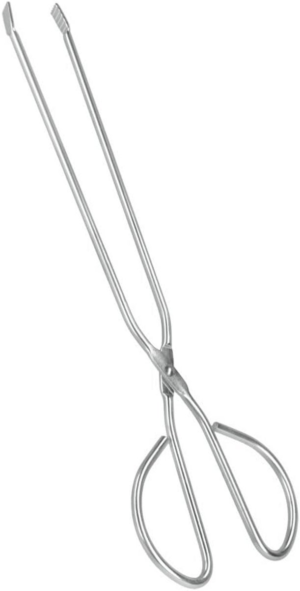 Vleestang 30 cm van Roestvrij Staal - Professioneel Keukengerei