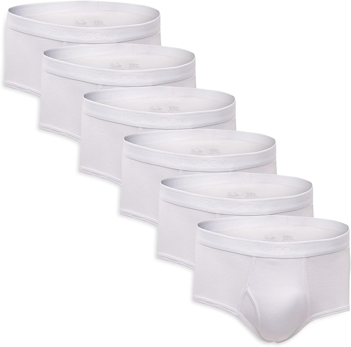 Premium Tag-free Katoenen Onderbroeken voor Heren (6-Pack)