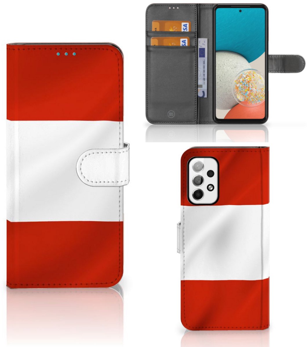 Samsung Galaxy A73 5G Bookstyle Case Oostenrijk