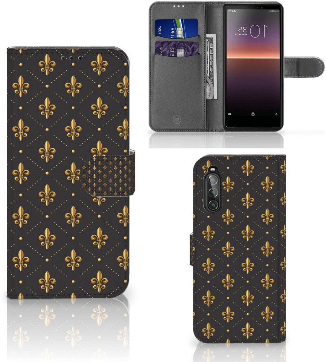 Sony Xperia 10 II Telefoon Hoesje Franse Lelie