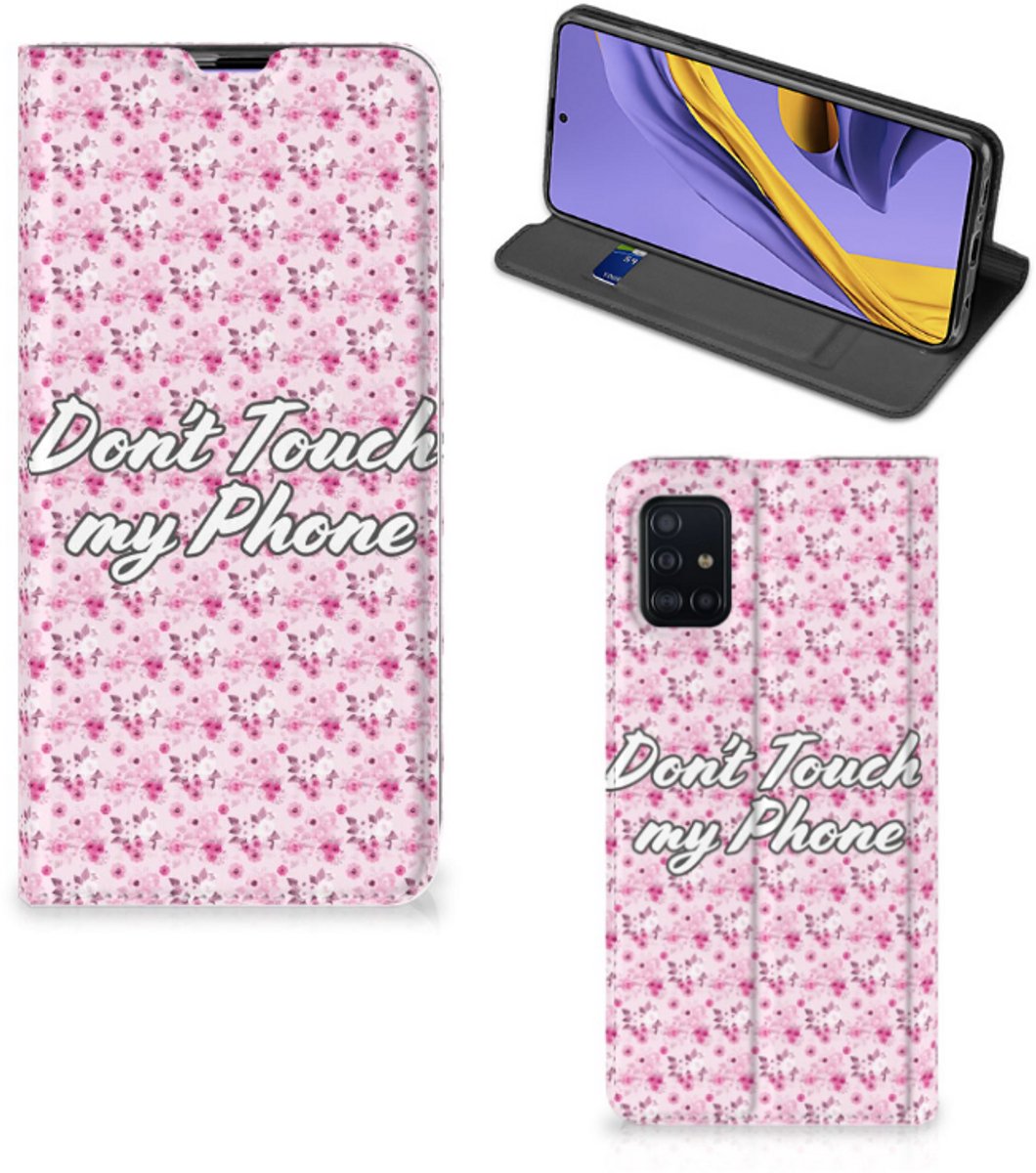 Samsung Galaxy A51 Design Case Flowers Pink DTMP