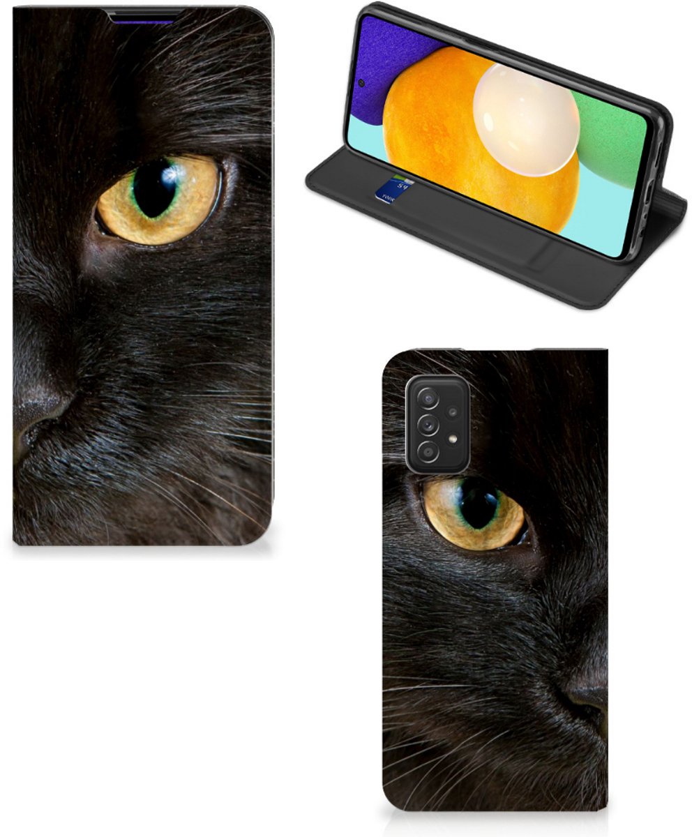 Samsung Galaxy A03s Hoesje maken Zwarte Kat
