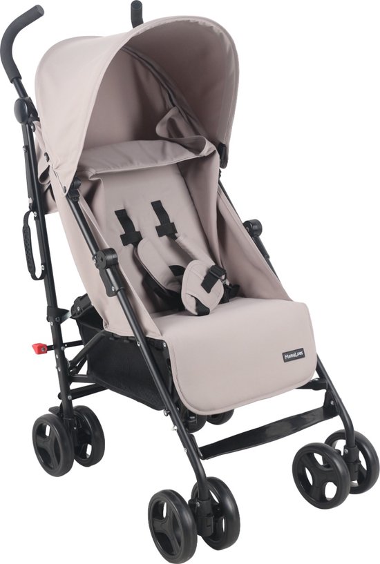 MamaLoes Loek Taupe Multistanden Buggy