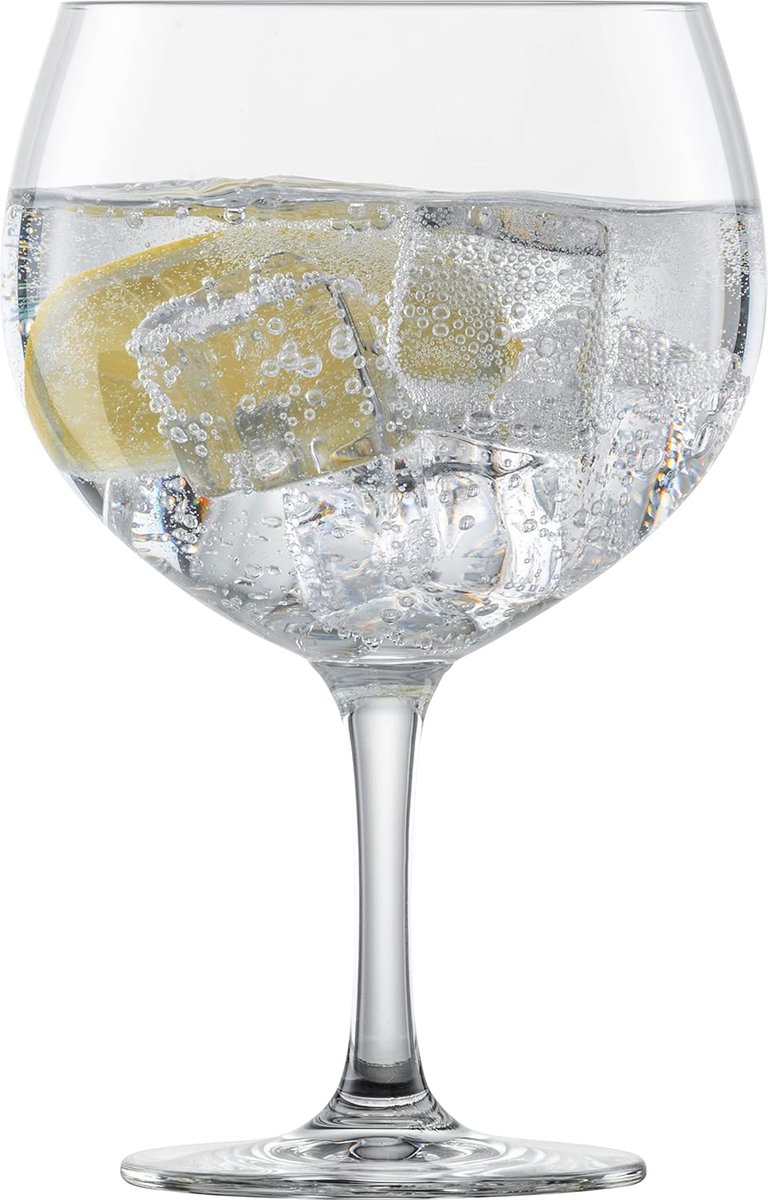 Set van 4 Lange Gin Tonic Glazen - Tritan Kristalglas - Vaatwasmachinebestendig