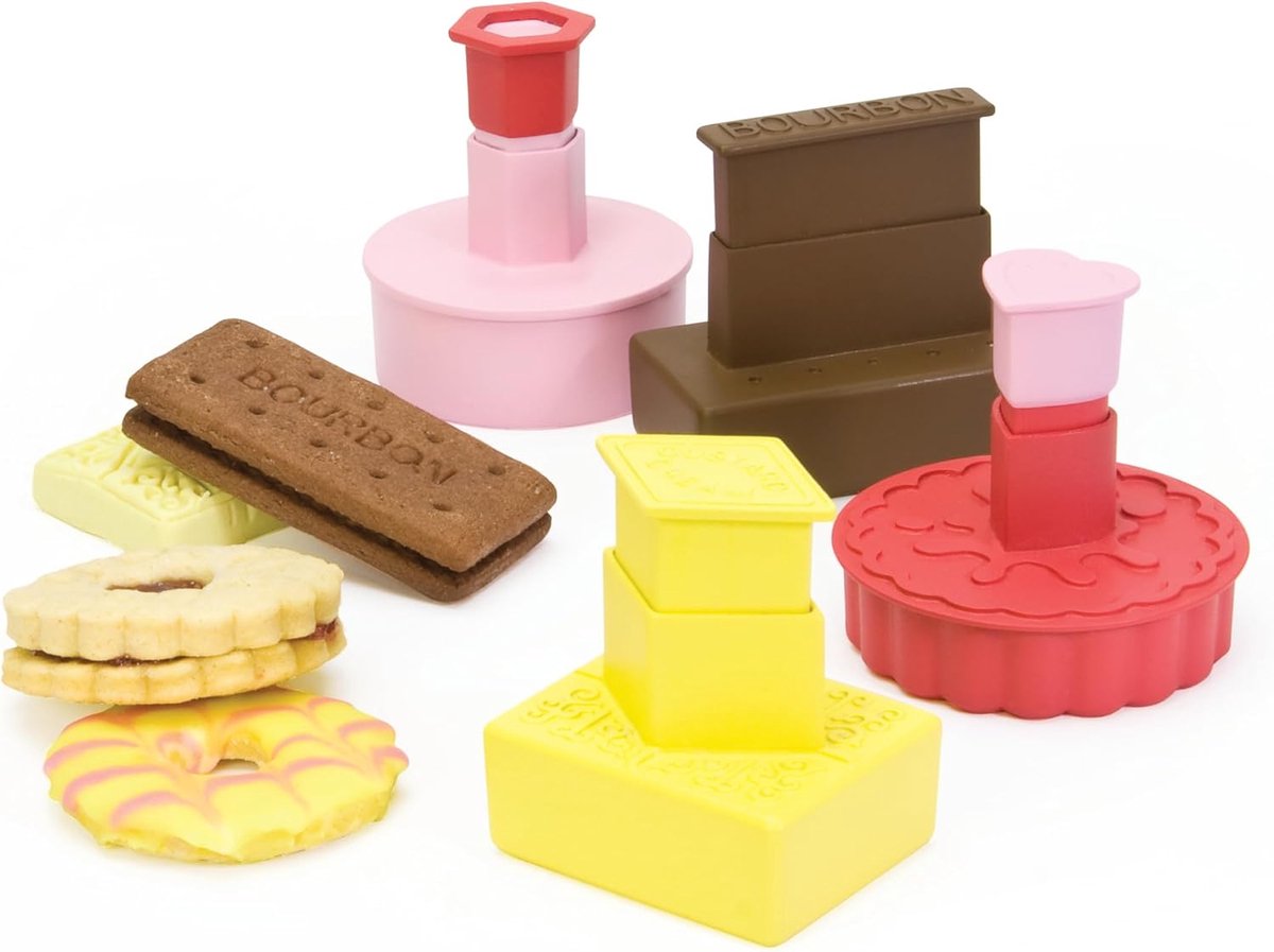 Klassieke Britse koekjessnijders Set van 4