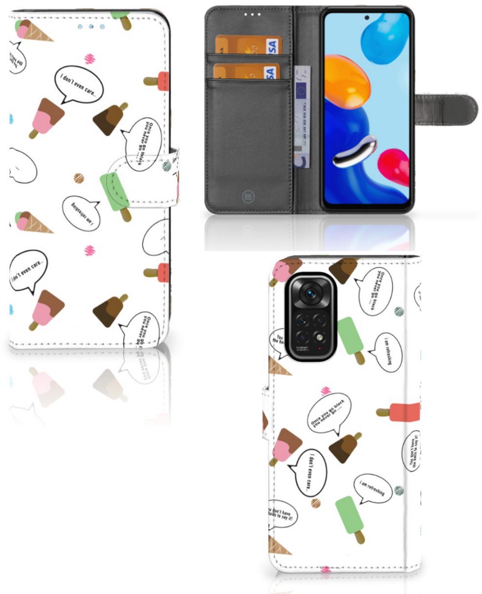 Xiaomi Redmi Note 11/11S Book Cover IJsjes