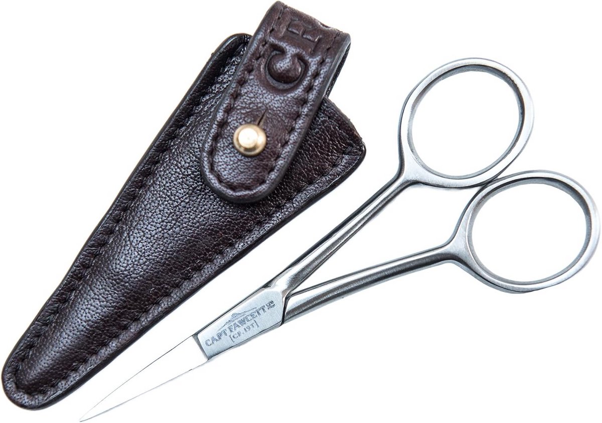 Handgemaakte Grooming Schaar voor Baard en Snor - Precisie Trimschaar