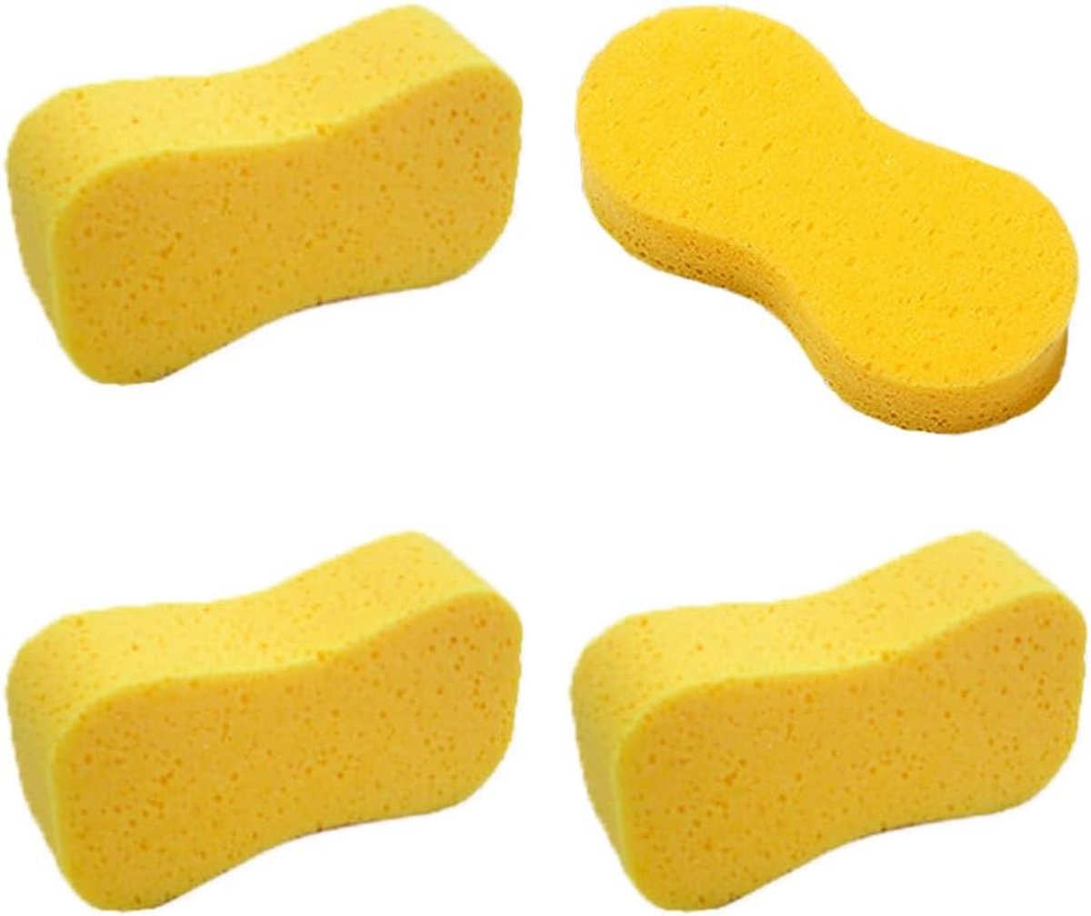 Set van 4 Lakvriendelijke en Super Absorberende Autosponzen