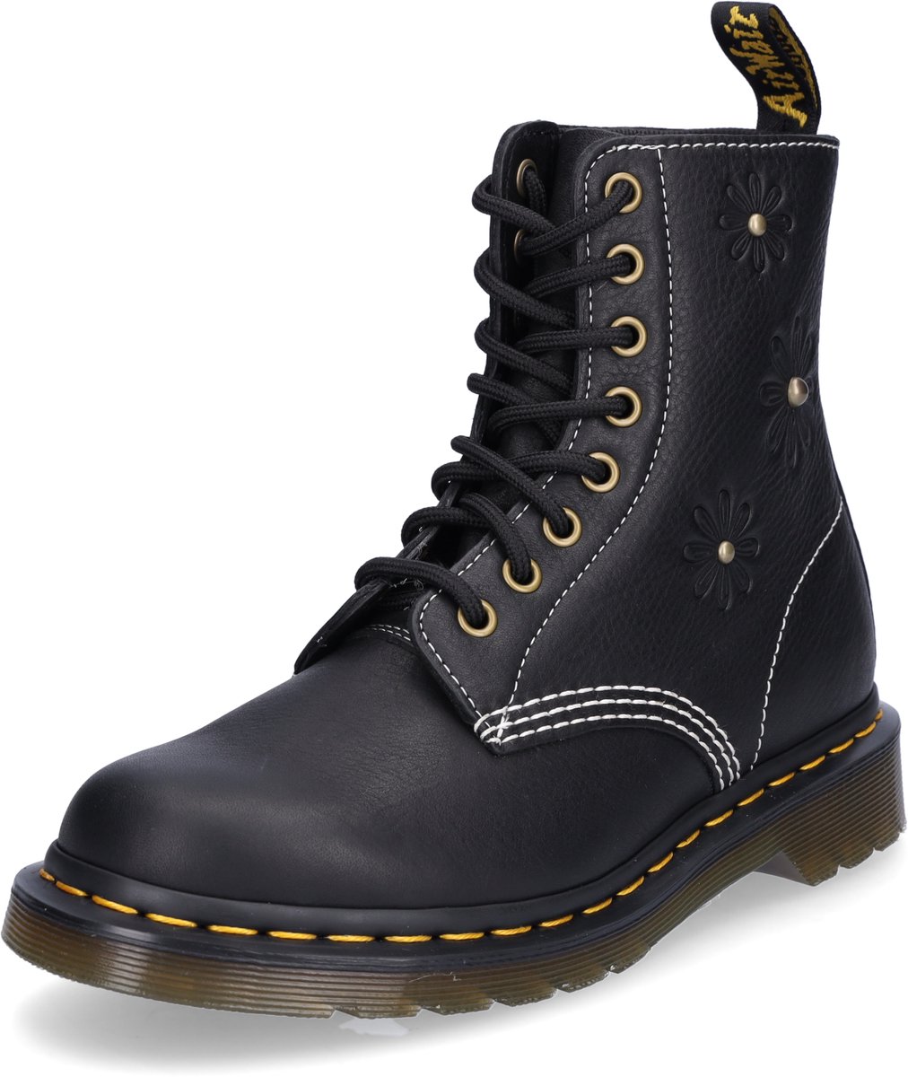 Dr. Martens dames veterlaars zwart