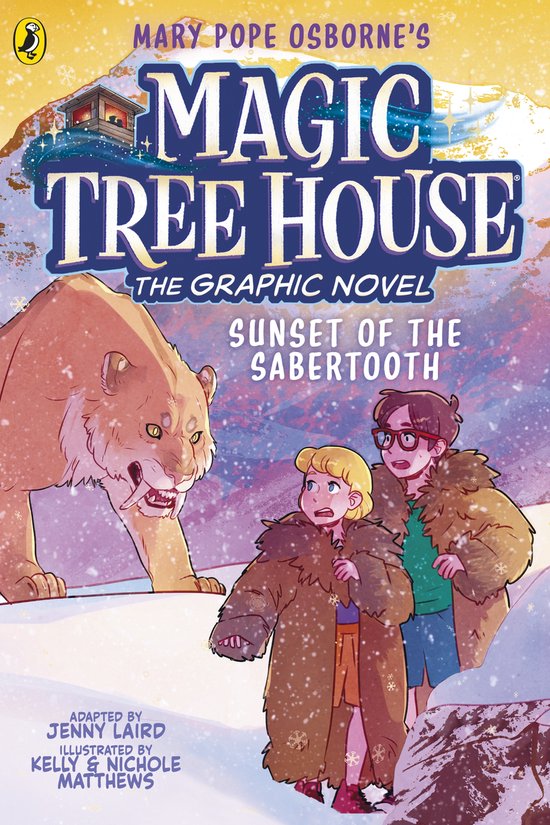 Magic Tree House- Magic Tree House: Sunset of the Sabertooth - cover