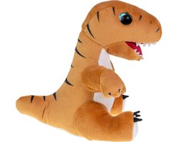 Lumo Stars knuffel dino T-Rex baby 15cm - pluche dinosaurus speelgoed.