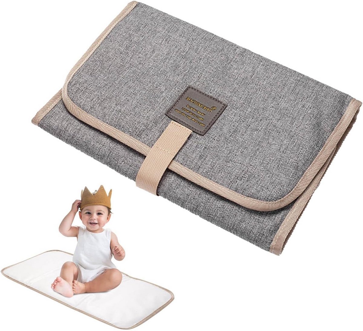 Draagbare en Waterdichte Aankleedhoes voor Baby's - Perfect voor Onderweg en Thuis