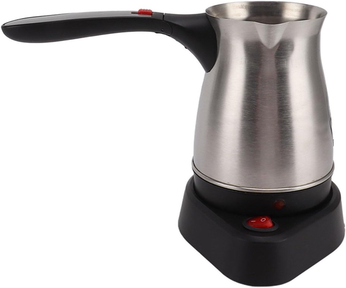 Cocoplus -Elektrisch Koffiezetapparaat - Turkse Koffie - 600 W - Dubbel Beschermingssysteem - Opvouwbare Handgreep - Geschikt voor Merk - Rood.