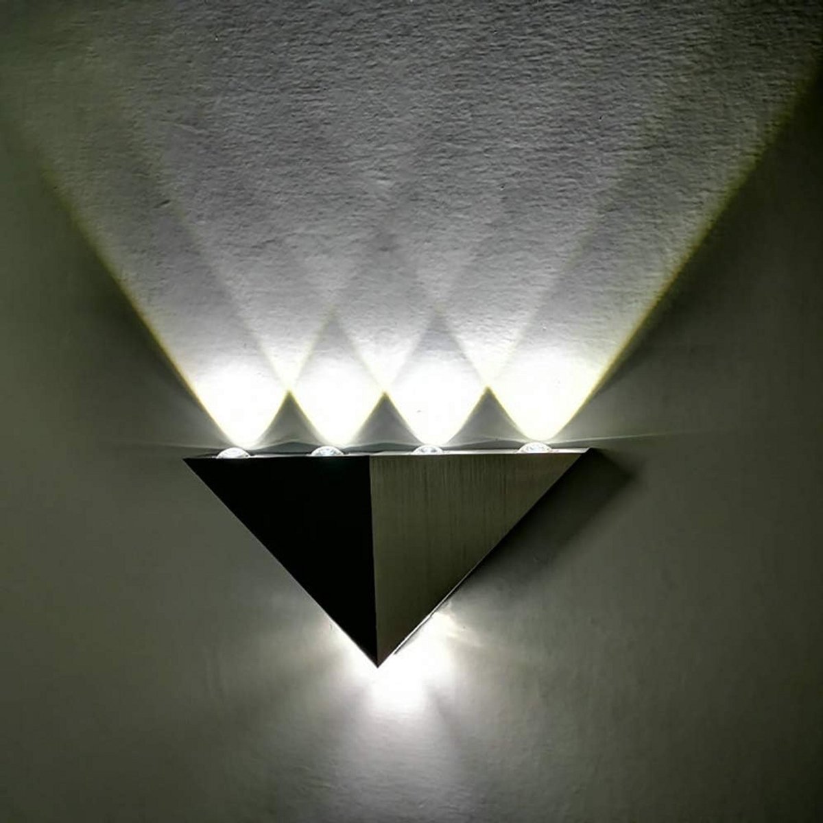 Led-wandlamp 5 W aluminium modern updown verlichting voor binnenruimtes koud wit licht