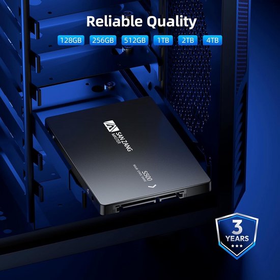 2TB Interne SSD 2,5 inch SATA III - Snelle Opslag voor Laptop en Desktop PC — afbeelding 4