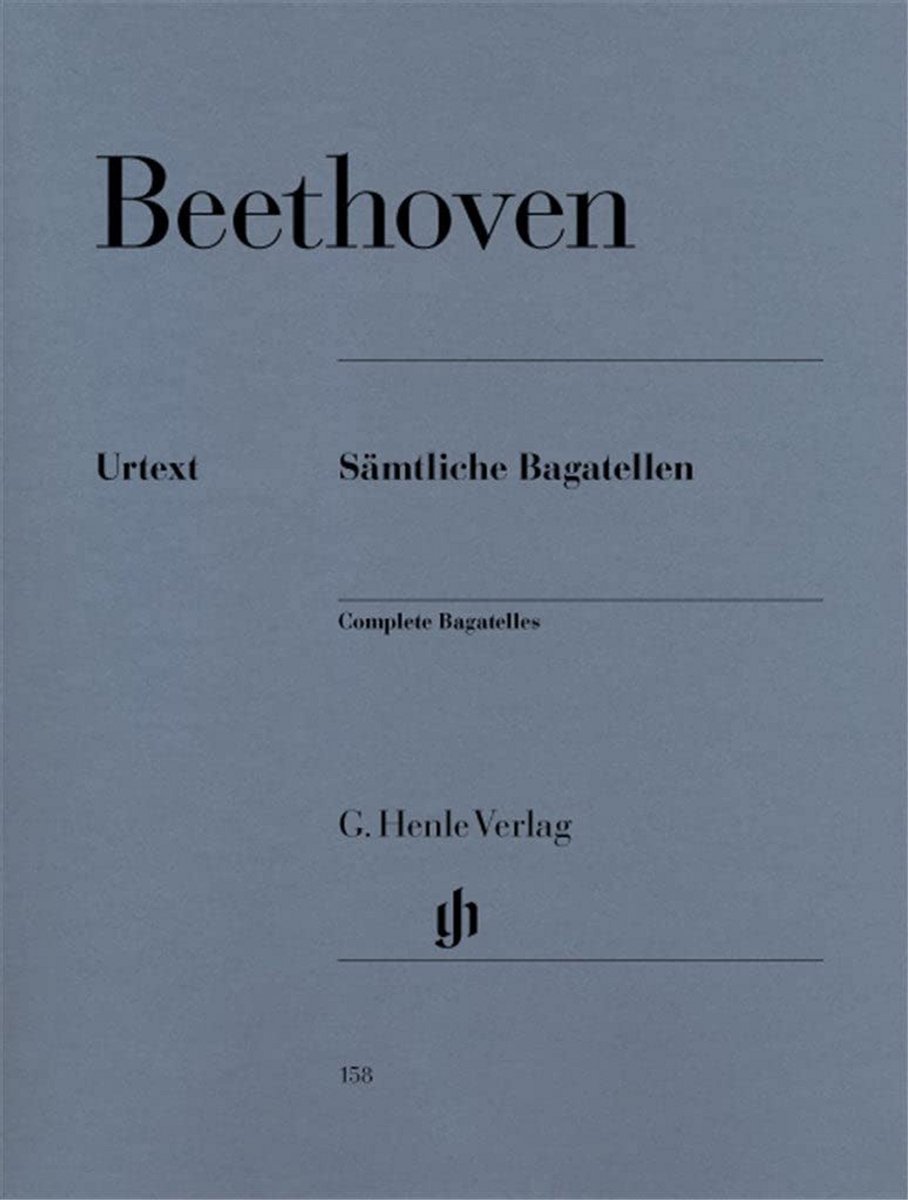 Beethovens Complete Bagatellen voor Piano: Op. 33, 119 en 126 (Urtext)