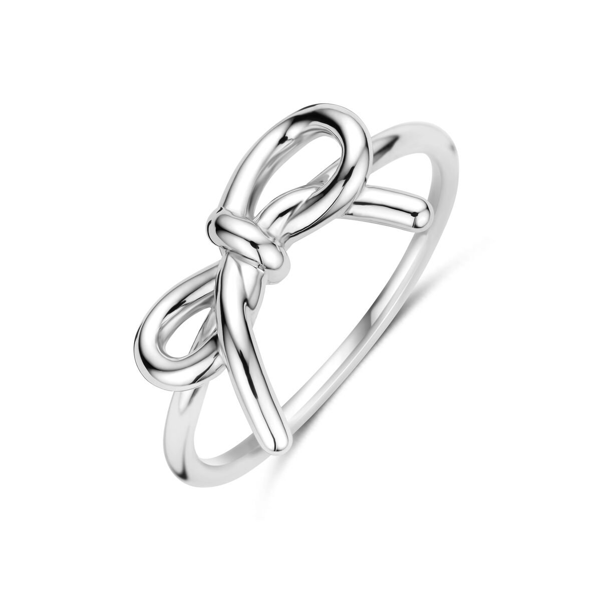 Zilveren Ring Strik 1342232 – Gerhodineerd 925 Zilver