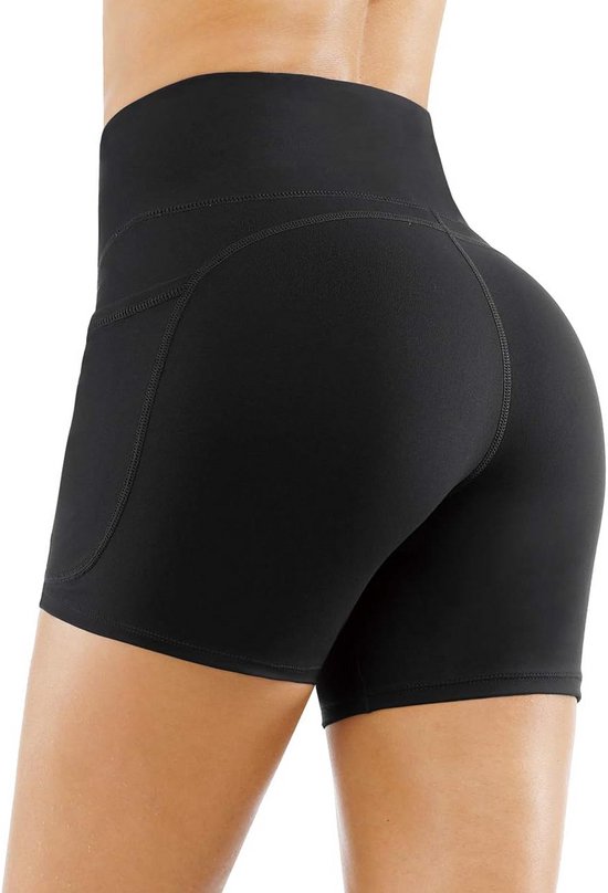 Hoge Taille Yoga Broekjes voor Dames met Diepe Zakken voor Fitness en Hardlopen — afbeelding 5