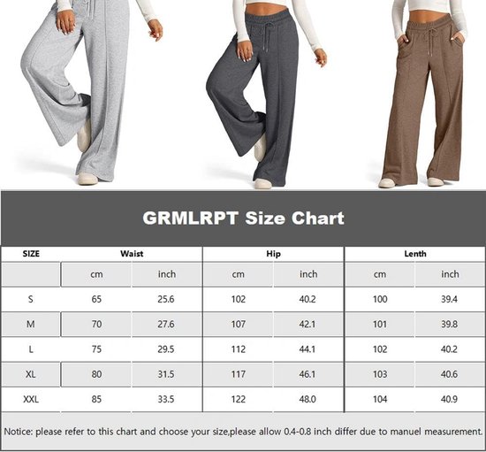 Dames Sportbroek Joggingbroek Recht Casual met Zakken voor Yoga Fitness en Hardlopen — afbeelding 2