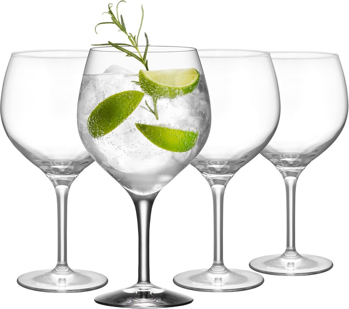 Luxe Gin & Tonic Glazen Set - Kristalheldere Grote Glazen voor Cocktails