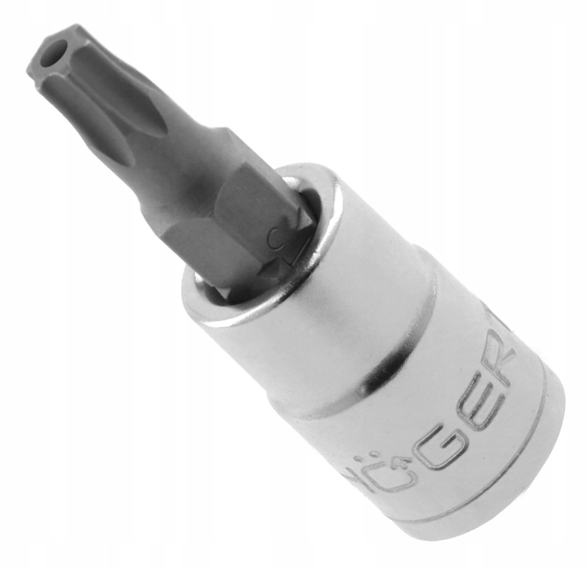 1/4" Torx T20 dopsluitring met gat Hogert
