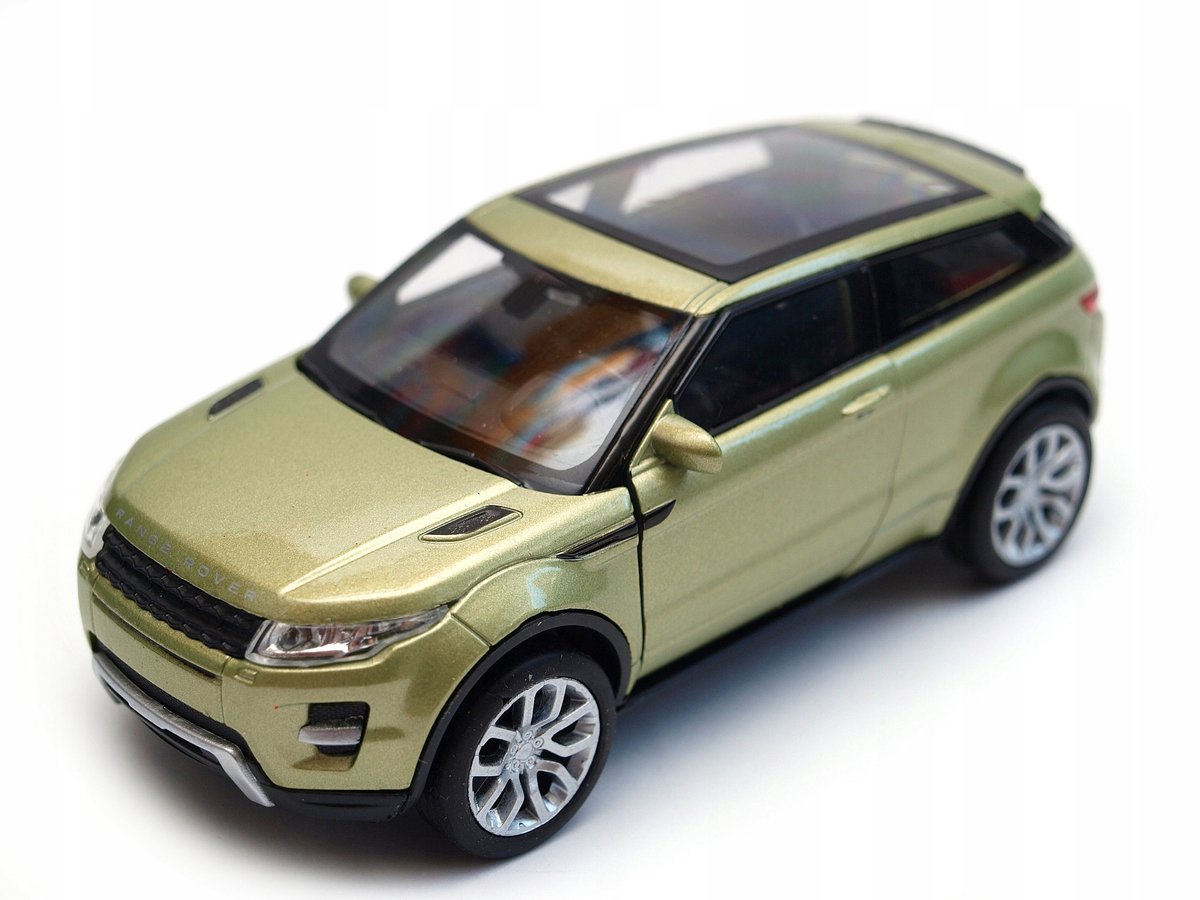 Land Rover Range Rover Evoque model 1:34 - Goud