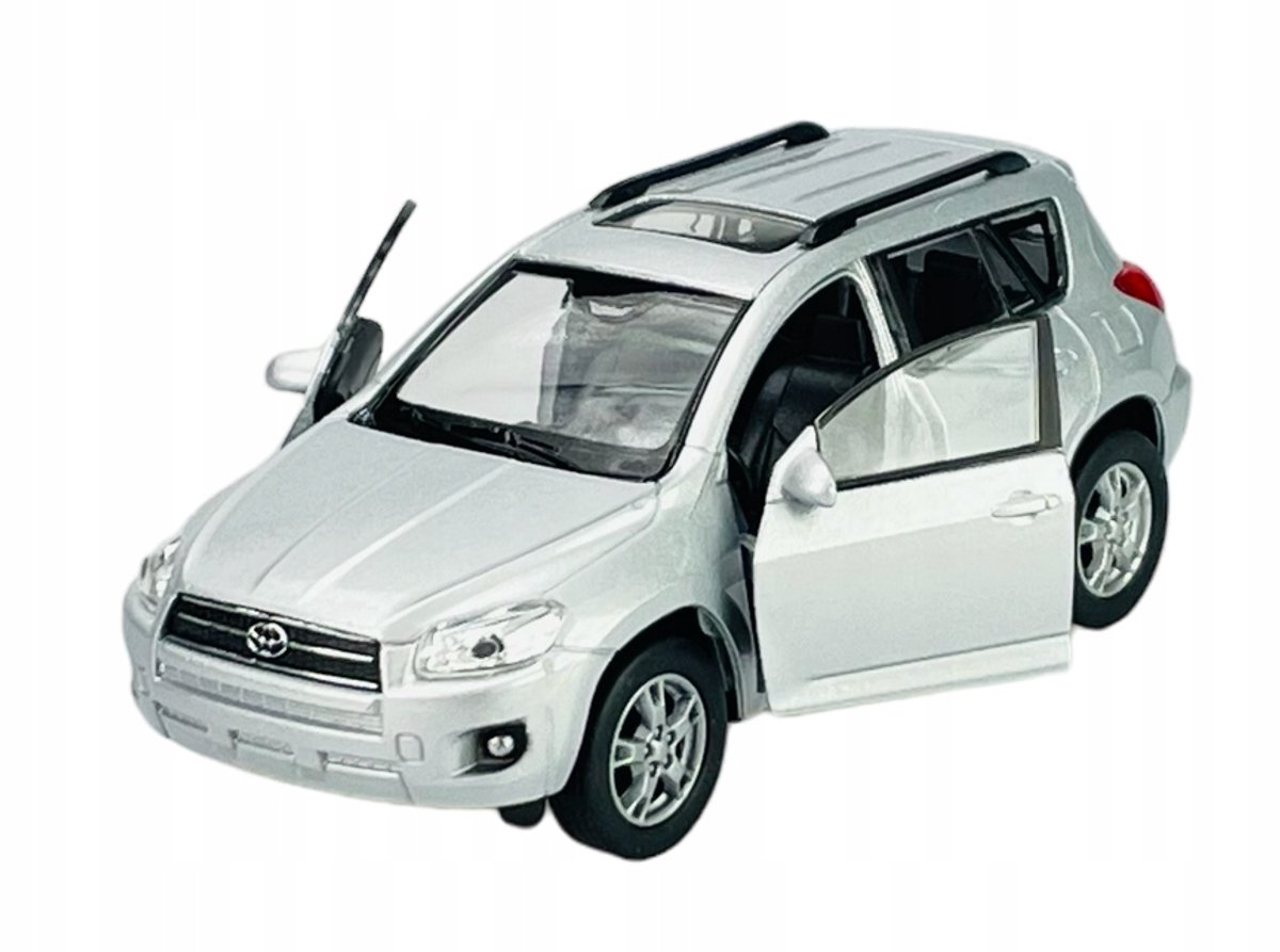 Welly Toyota RAV4 Metaal 1:34 Speelgoedauto Zilver Nieuw model
