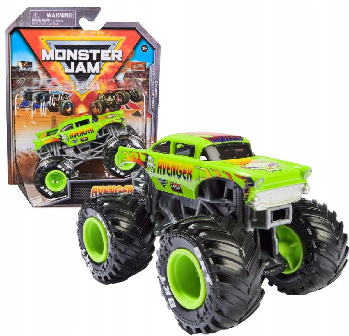 Monster Jam Avenger Truck 1:64 - Serie 40 Speelgoedauto
