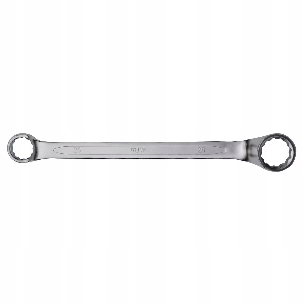 MJW Ringsleutel 25x28mm 12-kant Afgebogen CrV DIN 838