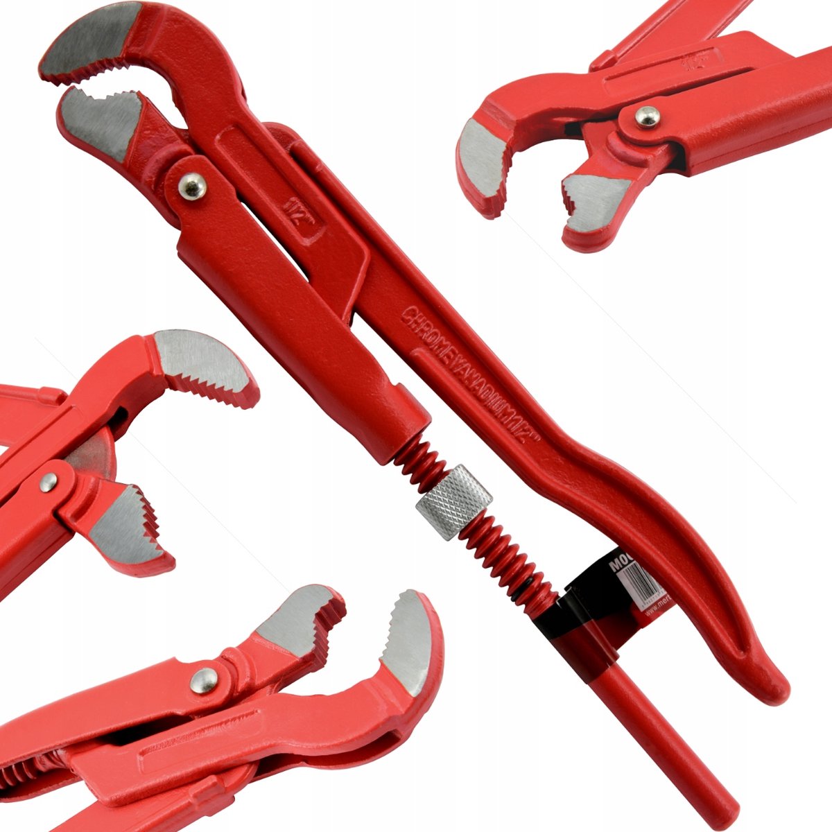 Mertz pijptang 45" 1/2" – Verstelbaar en Hydraulisch