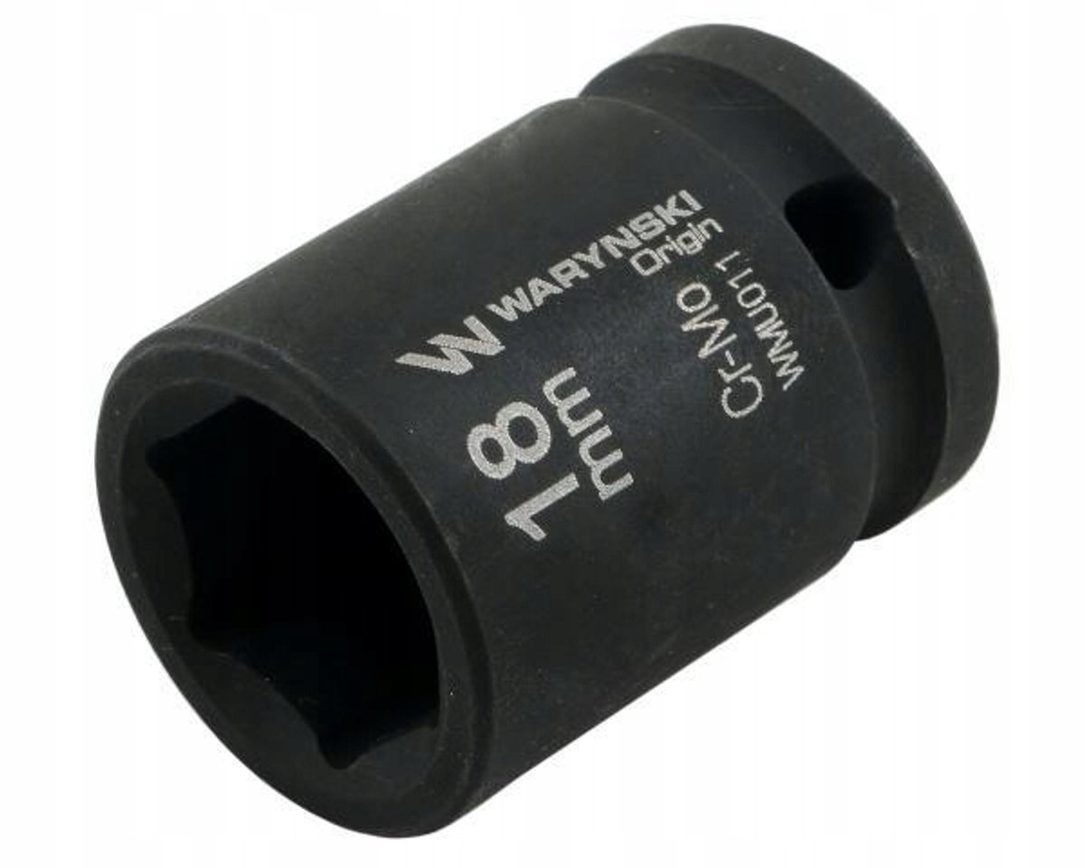 Slagdoppenset 1/2" 18mm CrMo DIN 3129