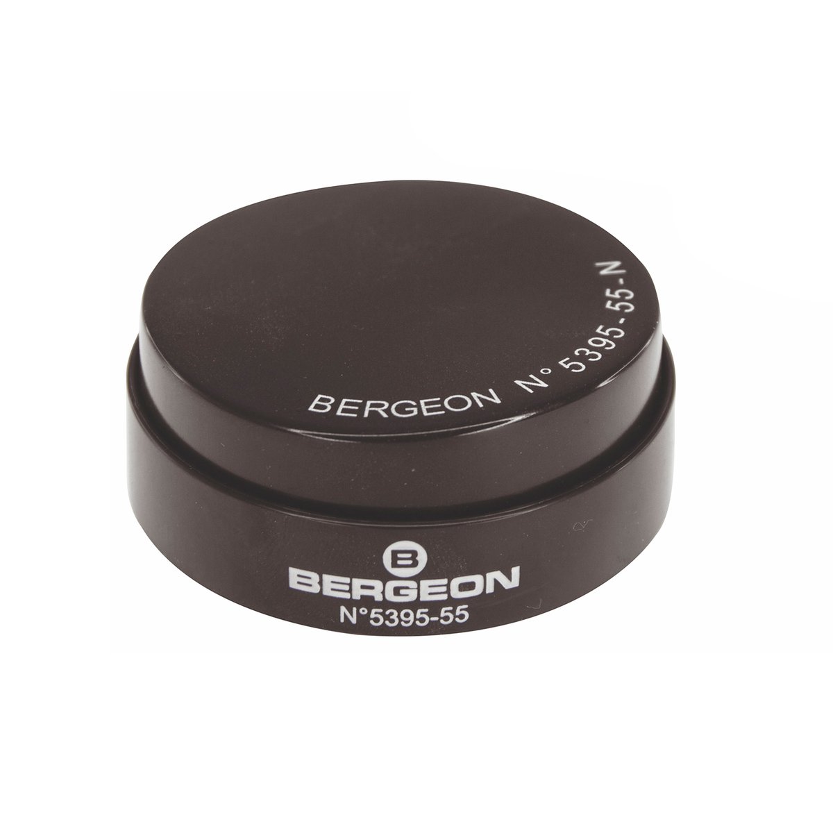 Bergeon 5395-55-N Horlogekast montagekussen, 55 mm, gel, zwart, zacht en krast niet op de onderdelen