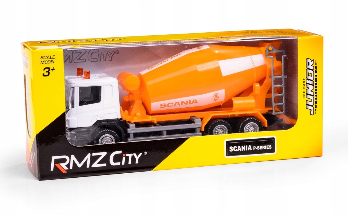 RMZ City Betoniarka Die-Cast Schaal 1:64 - Oranje