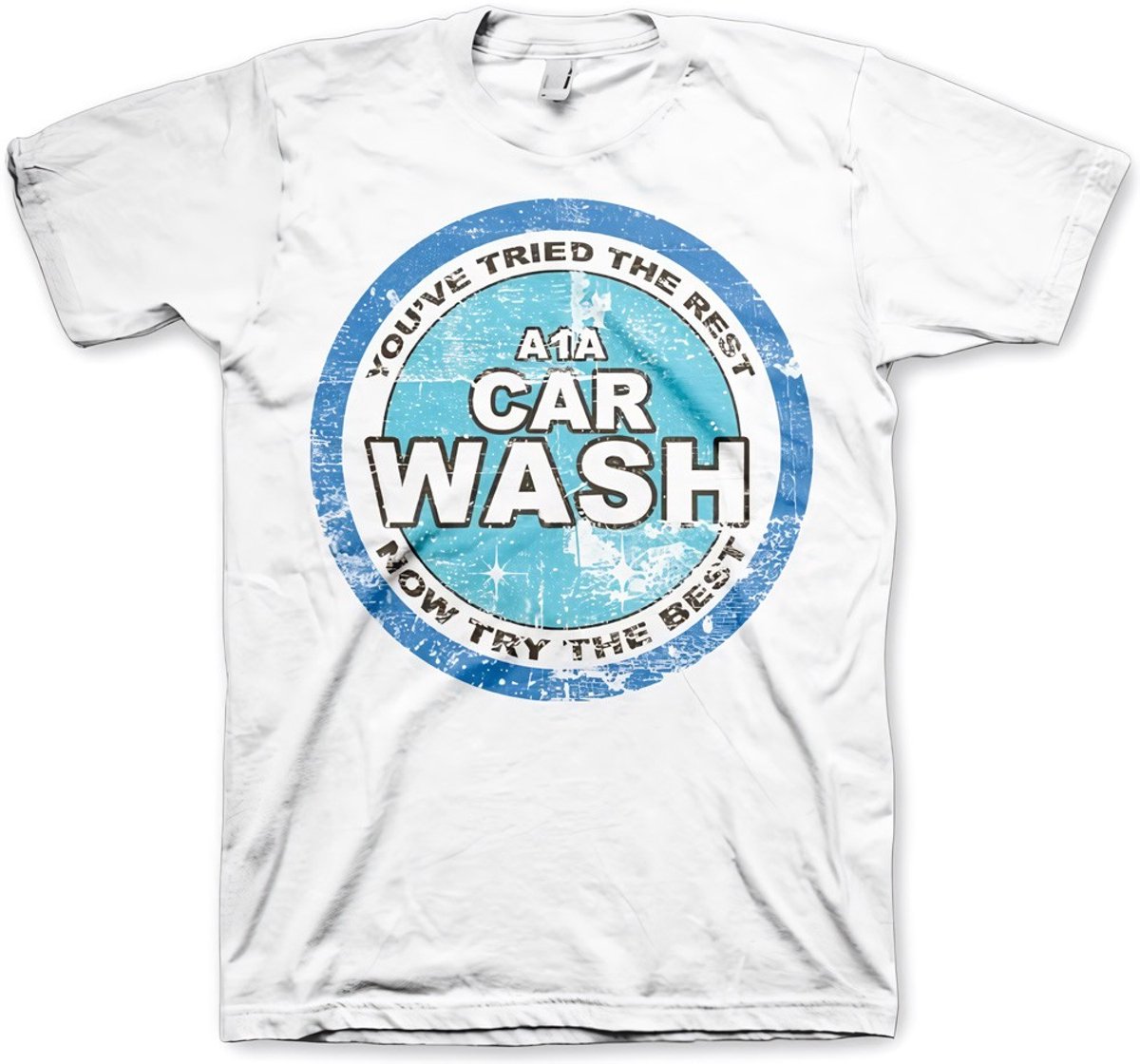 Breaking Bad A1A Car Wash T-Shirt White-XL